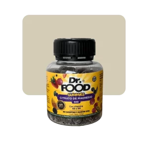 dr foods gummies citrato de magnesio 500 160gr