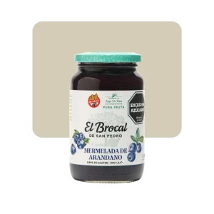 el brocal mermelada light de arándanos