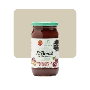 el brocal mermelada light de ciruela
