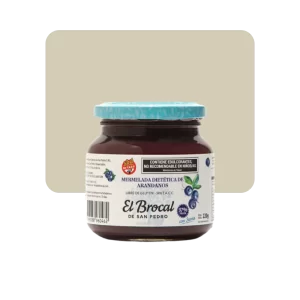 el brocal mermelada dietética de arandanos