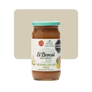 el brocal mermelada de pera light