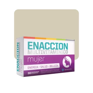 enaccion multivitamínico mujer 30c