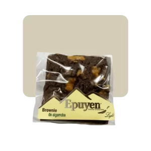 Epuyen brownie de Algarroba y Nueces
