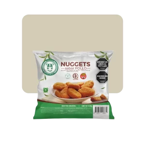 felices las vacas nuggets sabor pollo
