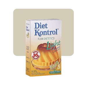 diet kontrol flan vainilla