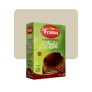frams flan dietético light chocolate