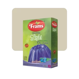 frams gelatina light arandanos