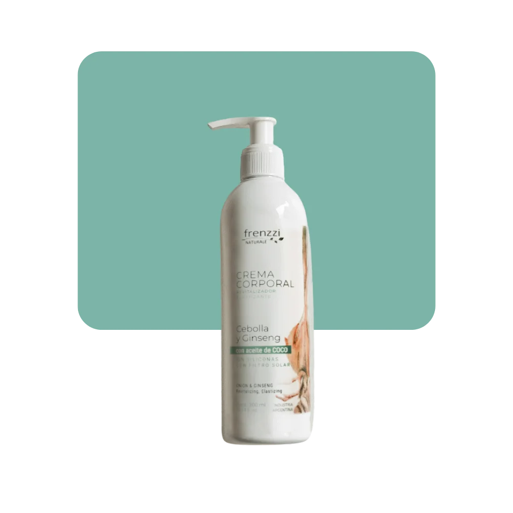 frenzzi crema corporal cebolla y ginseng