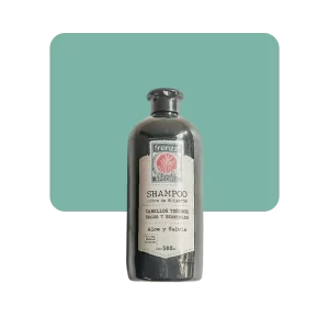 frenzzi shampoo cabellos teñidos secos y sensibles aloe y salvia