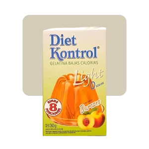 diet kontrol gelatina light durazno