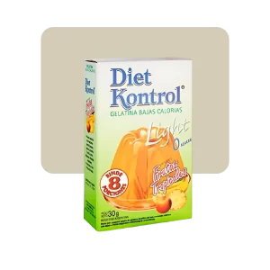 diet kontrol gelatina light frutas tropicales