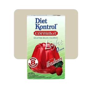 diet kontrol gelatina de frambuesa