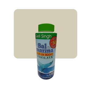 gell singh sal marina bajo sodio