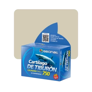geonat cartílago de tiburón 750mg 30c