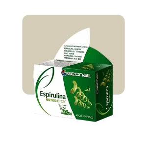 geonat espirulina nutridetox 60c