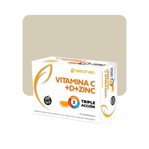 geonat vitamina c+d+zinc 30c