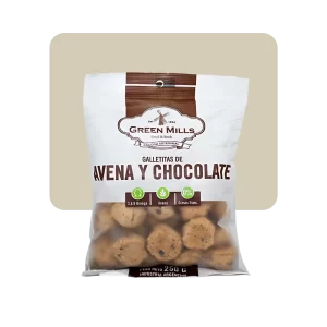 green mills galletitas de avena con chocolate