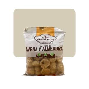 green mills galletitas de avena y almendras