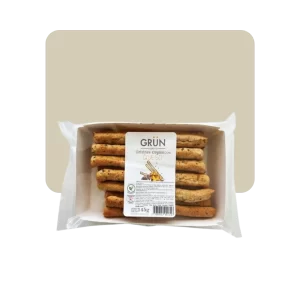 grun grisines orgánicos queso