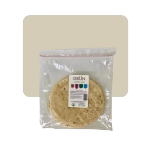 grun tortilla con semillas