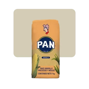 harina de maíz amarilla - harina pan