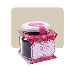lovely tea heredia frasco hebras true love
