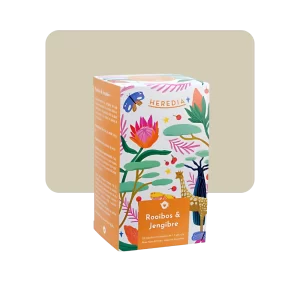 heredia te rooibos y jengibre