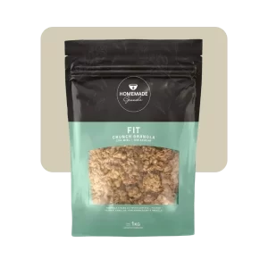 homemade granola fit crunch con miel sin azúcar