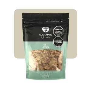 homemade granola fit crunch con miel sin azúcar