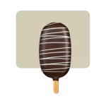 ice pop banana y chocolate semiamargo origo
