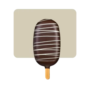 ice pop banana y chocolate semiamargo origo