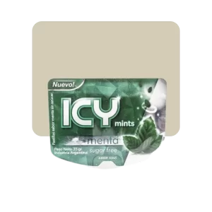 icy pastillas sin azúcar sabor menta