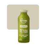 las brisas jugo detox orgánico pera, naranja, espinaca, kale, jengibre