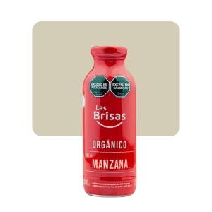 las brisas jugo orgánico de manzana sin azúcar
