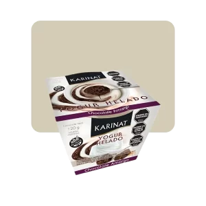 karinat yogur helado chocolate amargo