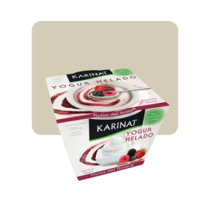 karinat yogur helado frutos del bosque
