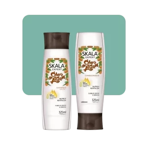 kit skala shampoo + acondicionador argán