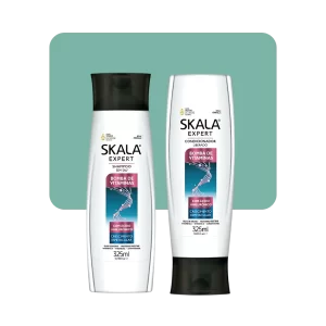 kit skala shampoo + acondicionador manteca de karité