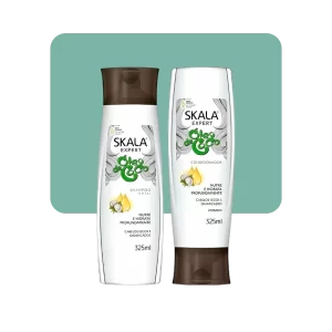 kit skala shampoo + acondicionador óleo de coco