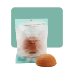 konjac esponja facial amarilla atópica y sensible