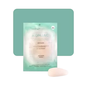 konjac facial original blanco puro gota bebe y niños
