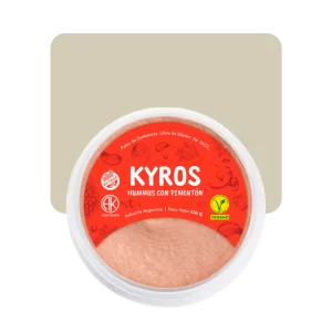 kyros hummus con pimentón