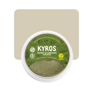 kyros hummus de garbanzos y arvejas