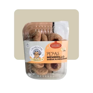 la abuela pepas integrales de membrillo sabor almendras