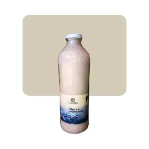 la choza yogurt descremado de sauco y arándanos 1lt