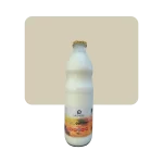 la choza yogurt orgánico bebible durazno 1lt