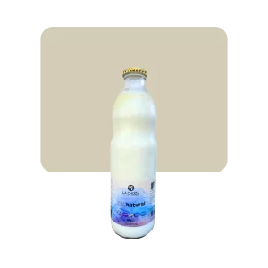 la choza yogurt orgánico natural entero 1lt
