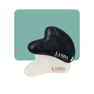 landa gua sha blanca/negra