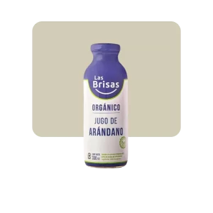 las brisas jugo orgánico de arándano