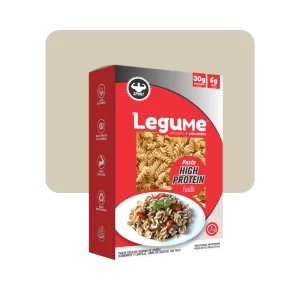 legume fideos proteicos